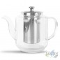 Teekanne aus Borosilikatglas mit großer Wärmebeständigkeit.  Fassungsvermögen 1000ml.