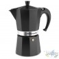 Cafetière italienne Orbegozo noir en aluminium. Capacité 9 tasses Cafetière italienne Orbegozo noir en aluminium. Capacité 9 tasses