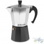 Cafeteira de alumínio | Cafeteira italiana de 6 xícaras para indução | Máquina de expresso | Adequada para todos os tipos de fog Cafeteira de alumínio | Cafeteira italiana de 6 xícaras para indução | Máquina de expresso | Adequada para todos os tipos de fog