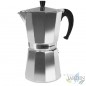 Cafeteira italiana de alumínio com capacidade para 12 xícaras. Para fogões a gás, elétricos e de cerâmica. Espresso. Cafeteira italiana de alumínio com capacidade para 12 xícaras. Para fogões a gás, elétricos e de cerâmica. Espresso.