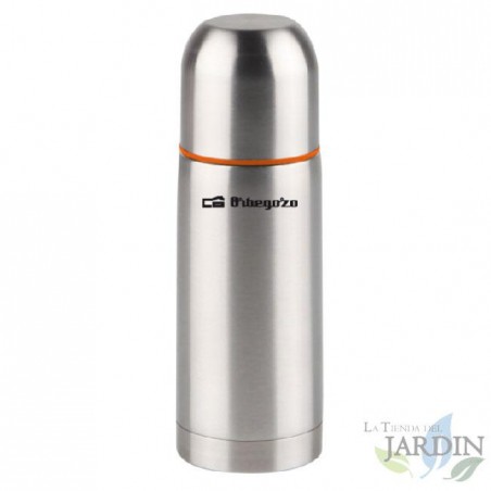 Thermos liquide Orbegozo en acier inoxydable. Capacité 150 ml - Deux tasses