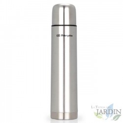 Thermos liquide Orbegozo en acier inoxydable. Capacité 1000ml