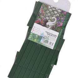 Treillis PVC vert 100 x 200 cm pour jardin