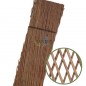Traliccio in vimini di 100 x 200 cm, per rampicanti. Utile per giardini, recinzioni, decorazioni, supporto alle piante, marrone. Traliccio in vimini di 100 x 200 cm, per rampicanti. Utile per giardini, recinzioni, decorazioni, supporto alle piante, marrone.