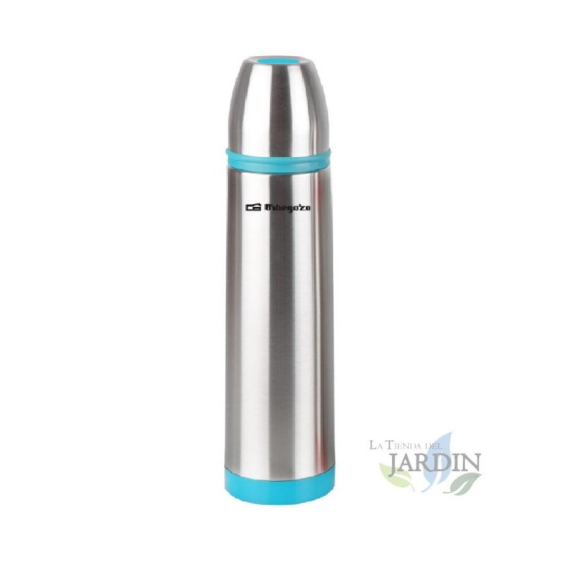 Orbegozo liquid thermos. 1000ml capacity. Manufactured in STAINLESS STEEL. Orbegozo liquid thermos. 1000ml capacity. Manufactured in STAINLESS STEEL.