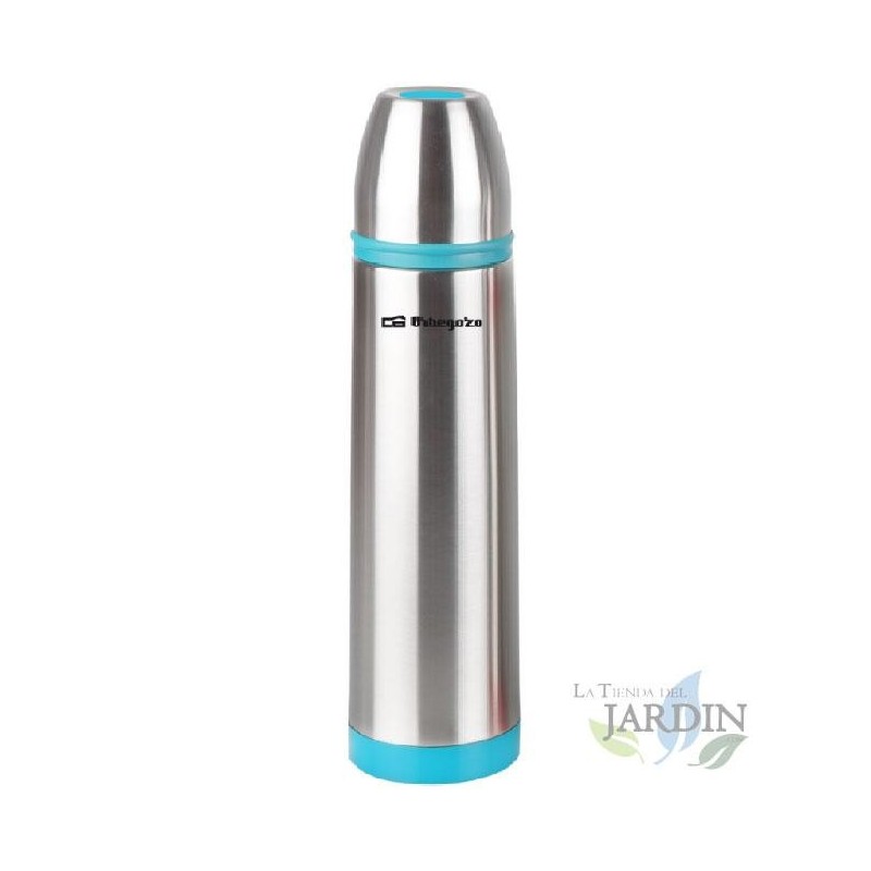 Termo líquido Orbegozo. Capacidad 1000 ml. Fabricado en INOX.