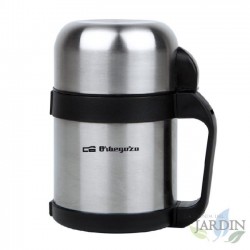 Orbegozo Thermos for liquids and solids. 750 ml capacity. Made of stainless steel.