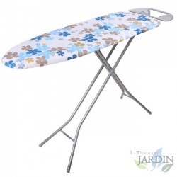 Tábua de passar roupa Orbegozo. Altura ajustável até 88 cm. Dimensões: 110 x 33 cm.