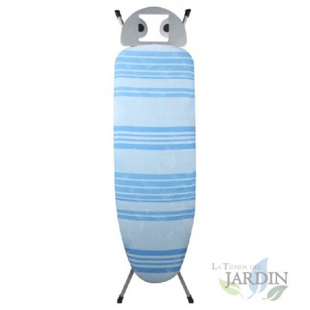 Orbegozo Bügelbrettbezug, 122 x 38 cm. Bezug aus 100 % Baumwolle. 7 mm dick.