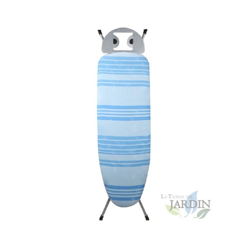 Orbegozo Bügelbrettbezug, 122 x 38 cm. Bezug aus 100 % Baumwolle. 7 mm dick.