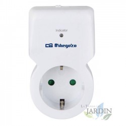 Spina WIFI Orbegozo. Potenza massima supportata 3680 W. Connessione wireless Wi-Fi tramite APP.