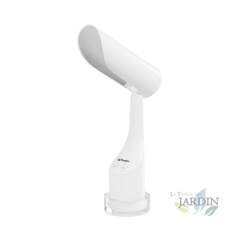 Orbegozo LED lamp. Power: 7W (3W night light). Battery: 2000 mAh.
