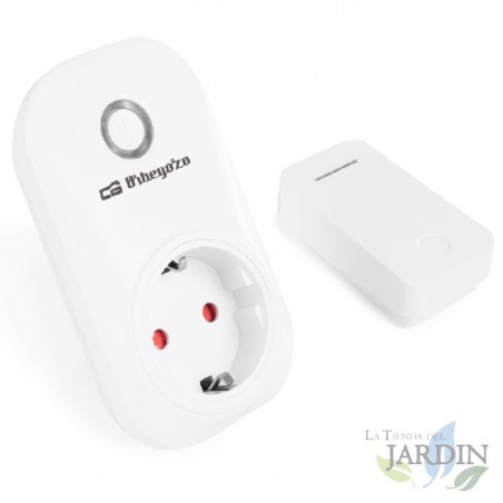 Presa elettrica Orbegozo senza batteria, telecomandata. Potenza massima 3.680 W.