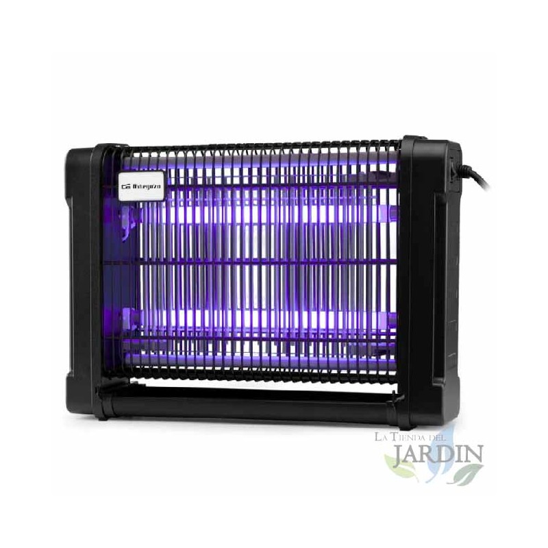 Mata-mosquitos elétrico Orbegozo de 16 W. Cobre 50 m² e possui design superior para atrair e eliminar insetos com eficiência. Mata-mosquitos elétrico Orbegozo de 16 W. Cobre 50 m² e possui design superior para atrair e eliminar insetos com eficiência.