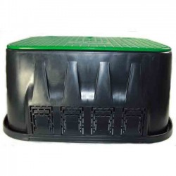 Rain Bird Gartenbewässerungs-Ventilkasten 630x480x305 mm | Rechteckiger Bewässerungs-Ventilkasten für Magnetventile oder unterir