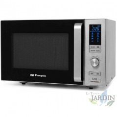 Micro-ondas Orbegozo de 900 W. Capacidade de 25 L. Grill de 1950 W. Convecção.