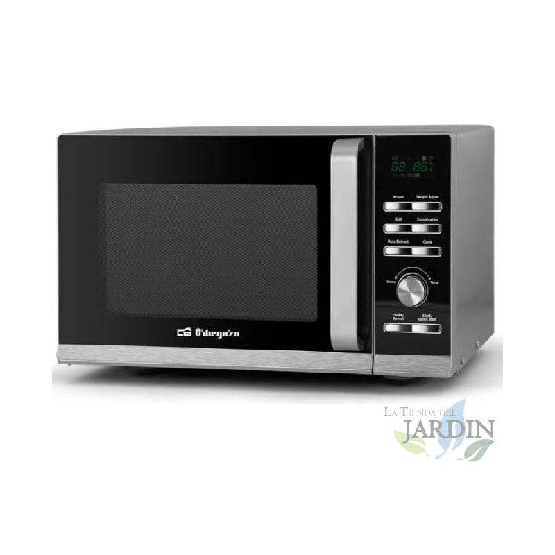 700 W Orbegozo-Mikrowelle. Grill 900 W. Fassungsvermögen 20 l. 6 Leistungsstufen. 700 W Orbegozo-Mikrowelle. Grill 900 W. Fassungsvermögen 20 l. 6 Leistungsstufen.