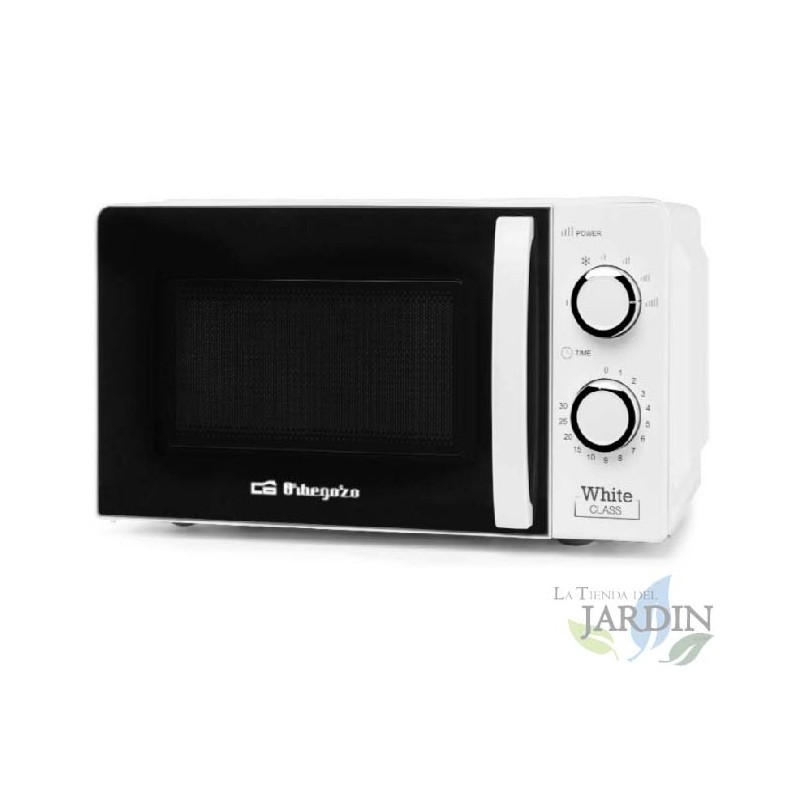 Micro-ondas Orbegozo 700W, 20L, 6 níveis de potência Micro-ondas Orbegozo 700W, 20L, 6 níveis de potência