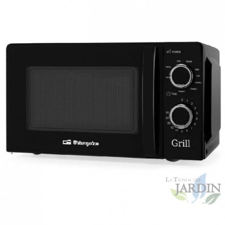 Micro-ondas Orbegozo 700W, 20L, Grill 900W