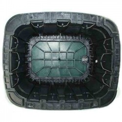 Arqueta robusta rectangular estándar Rain Bird VBSTDH, 59x49x31 cm