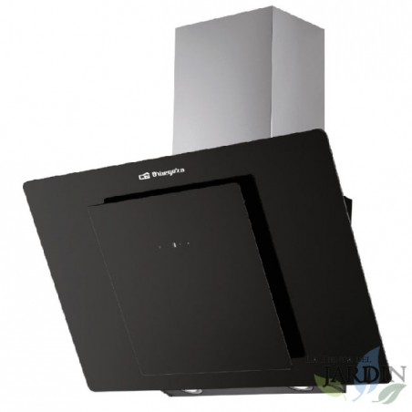 Cappa decorativa in vetro Orbegozo da 300W. Classe energetica A.