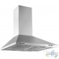 Exaustor decorativo Orbegozo em aço inoxidável, motor de 65 W, classe energética D, 3 níveis de potência, largura 60 cm Exaustor decorativo Orbegozo em aço inoxidável, motor de 65 W, classe energética D, 3 níveis de potência, largura 60 cm