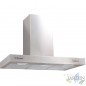 Hotte décorative Orbegozo 90 cm en acier inoxydable extraction 630 m3/h cheminée réglable 3 niveaux de puissance 190 W Hotte décorative Orbegozo 90 cm en acier inoxydable extraction 630 m3/h cheminée réglable 3 niveaux de puissance 190 W