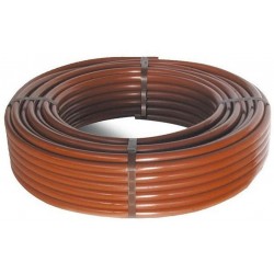 Tuyau goutte à goutte 16mm marron 25 metres, sans goutteurs