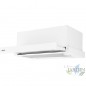 Telescopic hood finished in white Orbegozo. 1 motor of 65 W. Energy class D. Telescopic hood finished in white Orbegozo. 1 motor of 65 W. Energy class D.