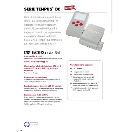 Tempus DC Toro Batterieprogrammierer 4 Bluetooth-Zonen