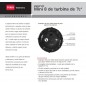Turbine sprinkler Toro MINI8 1/2", Range 6 to 10.7 m Turbine sprinkler Toro MINI8 1/2", Range 6 to 10.7 m