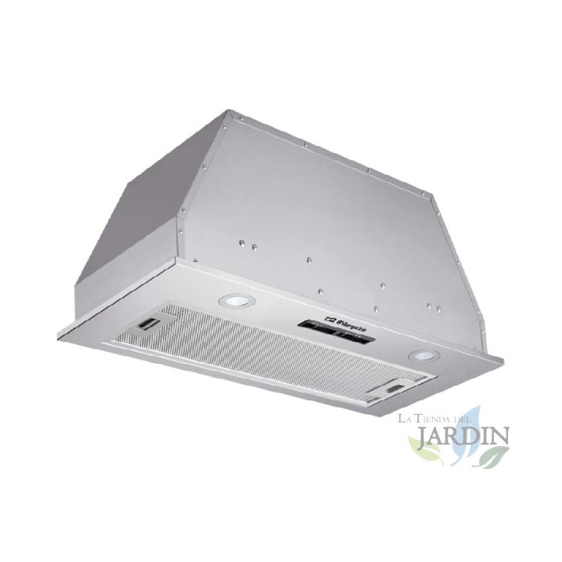 Exaustor de Cozinha Orbegozo Inox, 190W, Iluminação LED, Potência Regulável, 52x29.6x25.4 cm Exaustor de Cozinha Orbegozo Inox, 190W, Iluminação LED, Potência Regulável, 52x29.6x25.4 cm