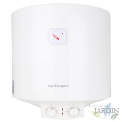 Aquecedor de água elétrico. Capacidade de 15 litros. Temperatura máxima de 75 °C. Instalação vertical. Baixo consumo. 1500 W.
