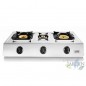 Gas cooker 3 burners Haeger. Stainless steel. Gas cooker 3 burners Haeger. Stainless steel.