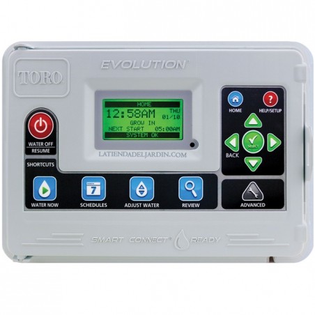 Programmateur d'arrosage Toro Evolution 4 zones Intérieur, électrique