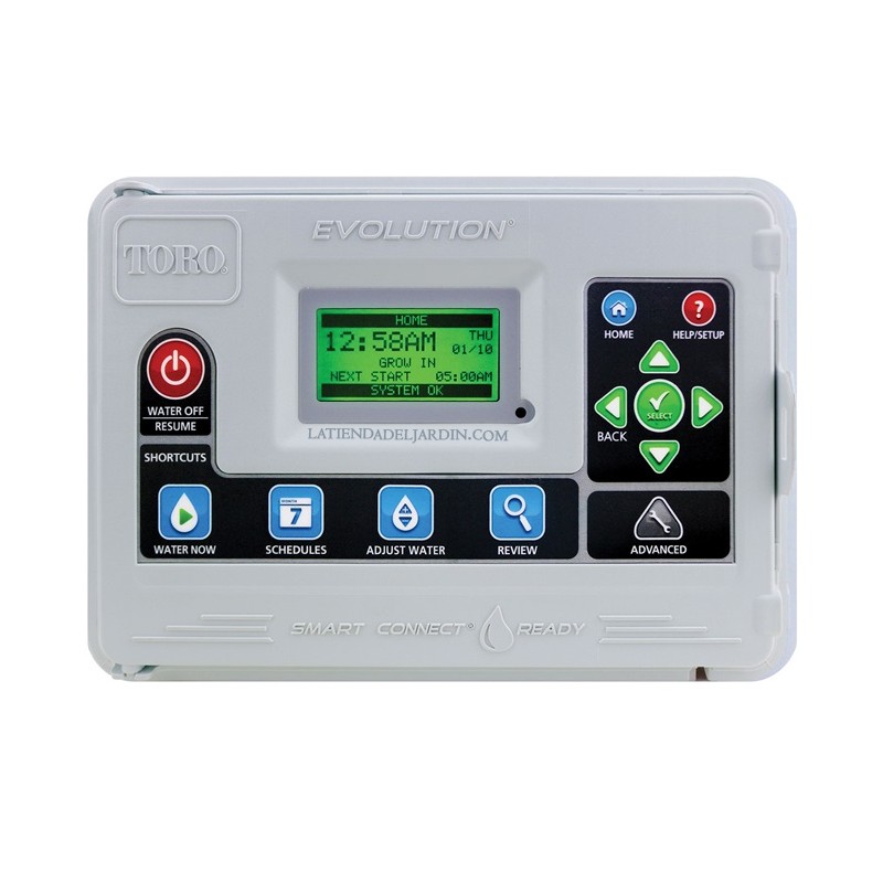 Programmatore irrigazione Toro Evolution 16 zone Interni, elettrico Programmatore irrigazione Toro Evolution 16 zone Interni, elettrico