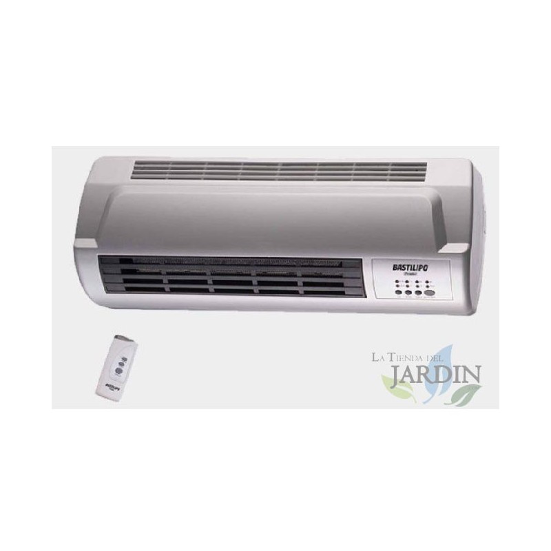  Stufa Bastilipo split per bagno, 2000 W, a basso consumo.  Telecomando.