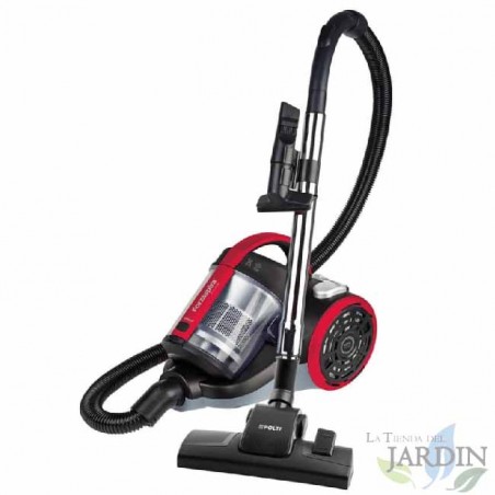 Aspirador de pó sem saco Polti Cyclonic, 800 W, classe energética A, capacidade de 2 L