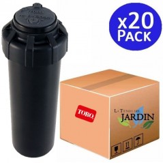 Pack 20 x Aspersor turbina Toro T5T RS 3/4", Alcance 7,6 a 15,2 m