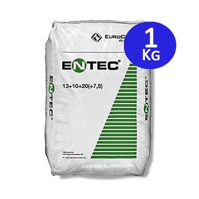 Entec Spezial-Olivendünger 20+10+10 mit Nitrifikationstechnologie 1 Kg Nitrofoska