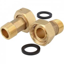 Conjunto de conexões para hidrômetros de 15 mm (3/4" - 1/2")