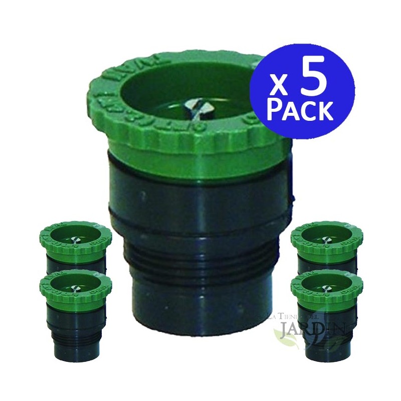 Set di 5 Ugello Toro T-VAN8 per diffusori di irrigazione da 2,4 m, ugello con filettatura maschio, angolo regolabile