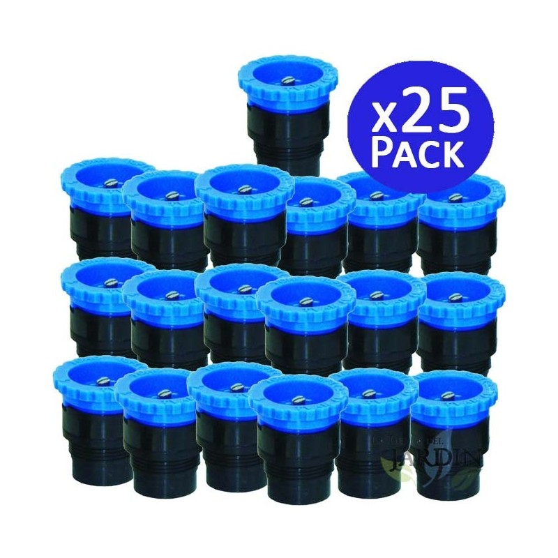 25 x ugello Toro T-VAN10 per diffusori di irrigazione da 3 m, ugello con filettatura maschio, angolo regolabile