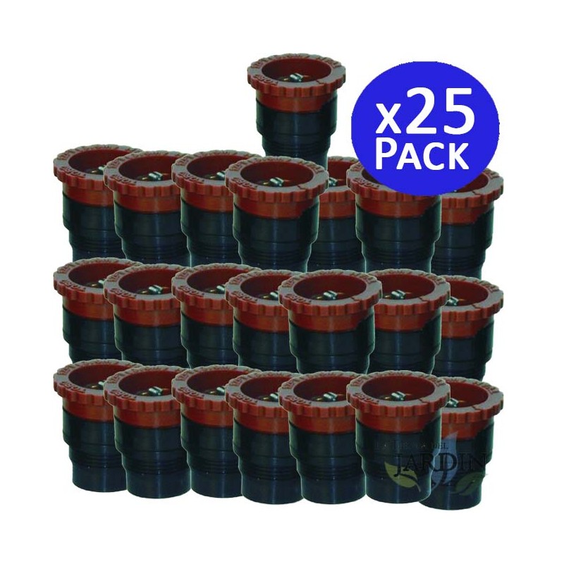 Lot de 25 Toro T-VAN12 pour tuyères d'arrosage de 3,7 m, buse à filetage mâle, angle réglable