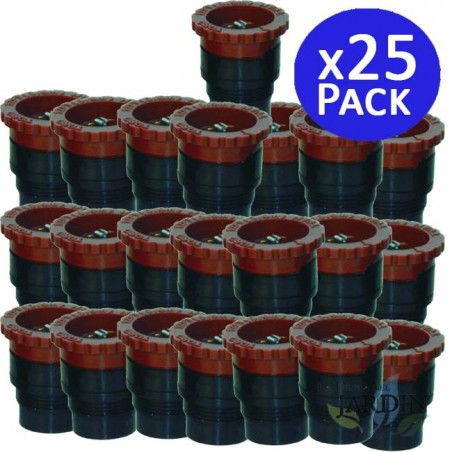 Lot de 25 Toro T-VAN12 pour tuyères d'arrosage de 3,7 m, buse à filetage mâle, angle réglable