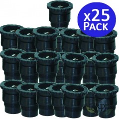 Lot de 25 buses Toro T-VAN158 pour diffuseurs d'irrigation de 4,5 m, filetage mâle, angle réglable