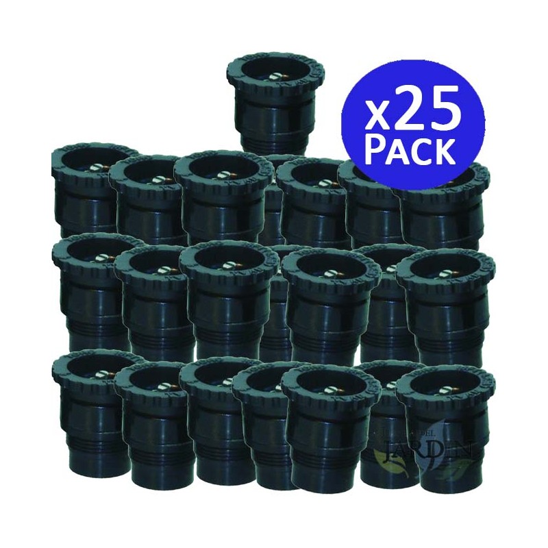 Set di 25 Ugello Toro T-VAN158 per diffusori di irrigazione da 4,5 m, ugello con filettatura maschio, angolo regolabile Set di 25 Ugello Toro T-VAN158 per diffusori di irrigazione da 4,5 m, ugello con filettatura maschio, angolo regolabile