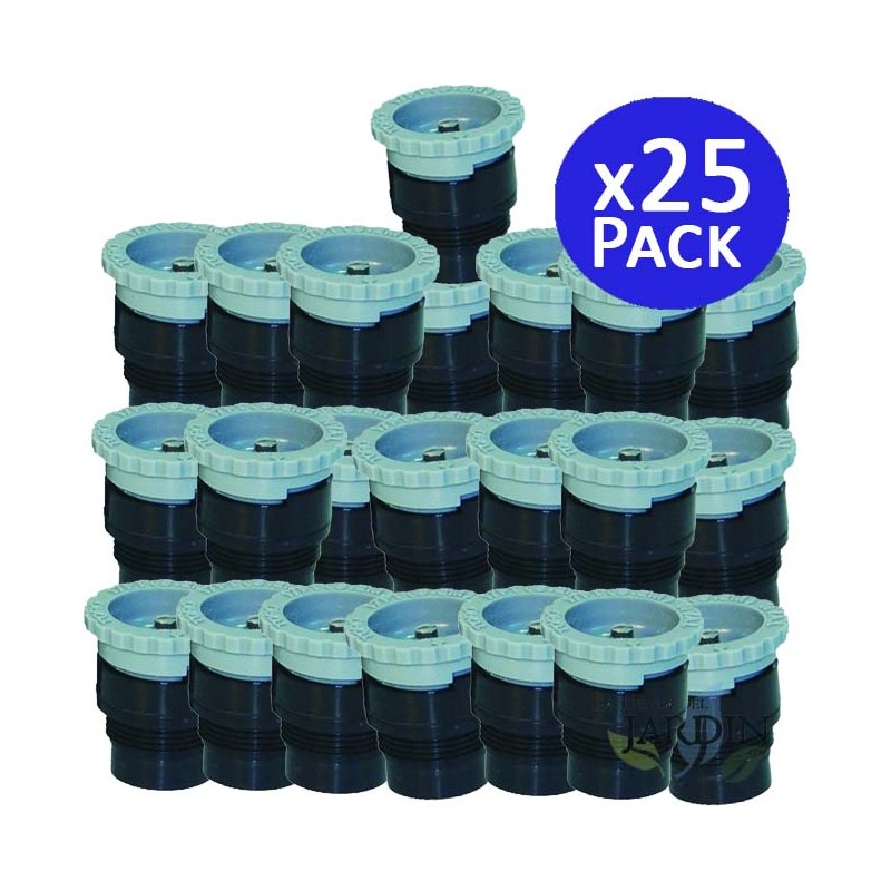 Set di 25 Ugello Toro T-VAN17 per diffusori di irrigazione da 5,2 m, ugello con filettatura maschio, angolo regolabile