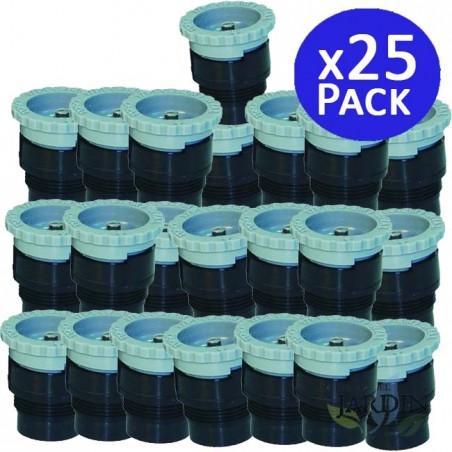 25 x Ugello Toro T-VAN17 per diffusori di irrigazione 5,2 m, Ugello con filettatura maschio, Angolo regolabile