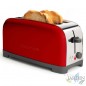 Taurus Vintage 1400W Toaster | 2-Scheiben-Toaster | 6 Bräunungsstufen | Edelstahl-Toaster mit Timer